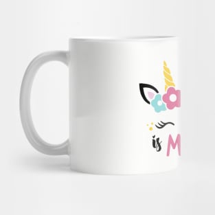 Kids Kinder Garten Magical Back To School Girls Kindergarten Unicorn Mug